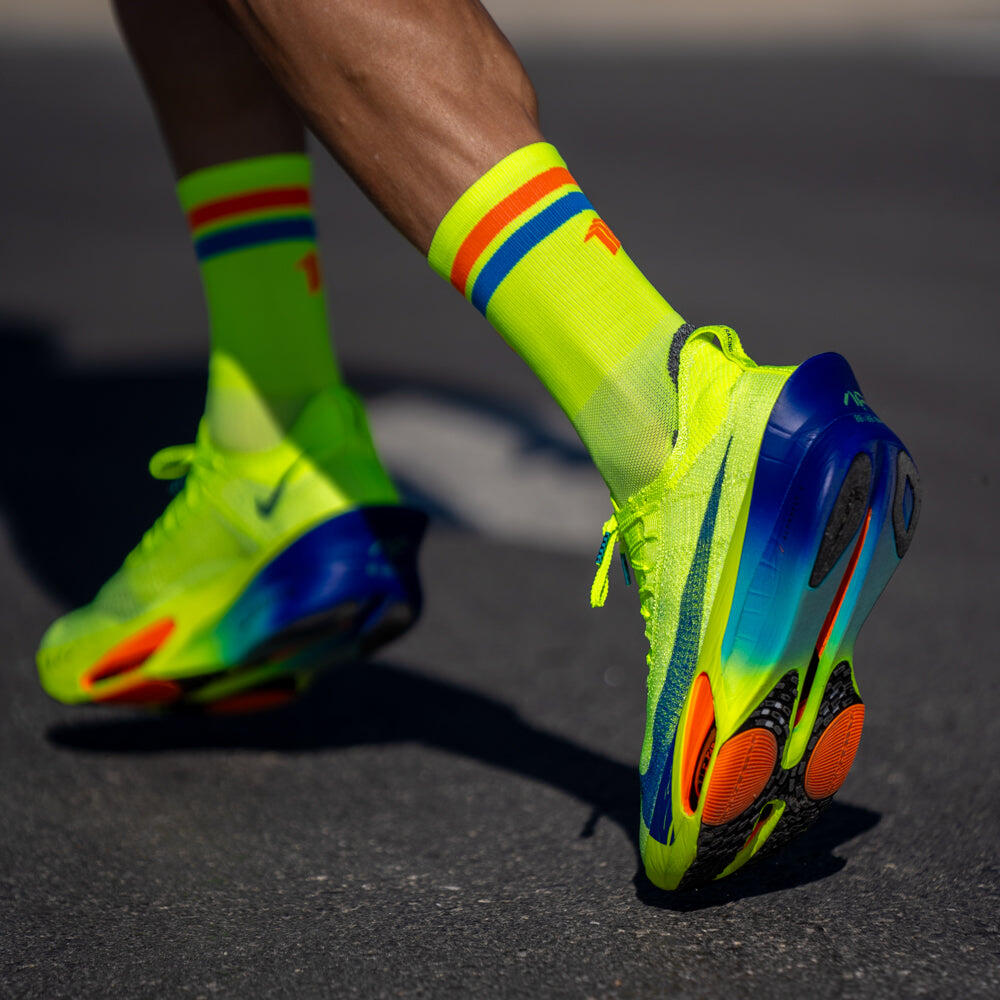 PRO YELLOW - CHAUSSETTES DE COURSE ULTRALÉGÈRES 5/6