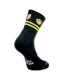 HAPPY RUN BLACK - CHAUSSETTES DE COURSE ULTRALÉGÈRES