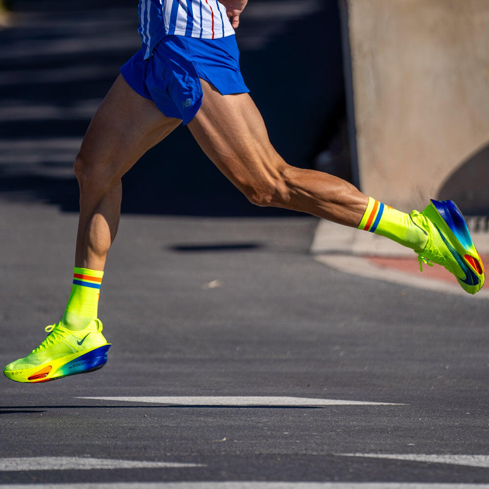 PRO YELLOW - CHAUSSETTES DE COURSE ULTRALÉGÈRES 6/6