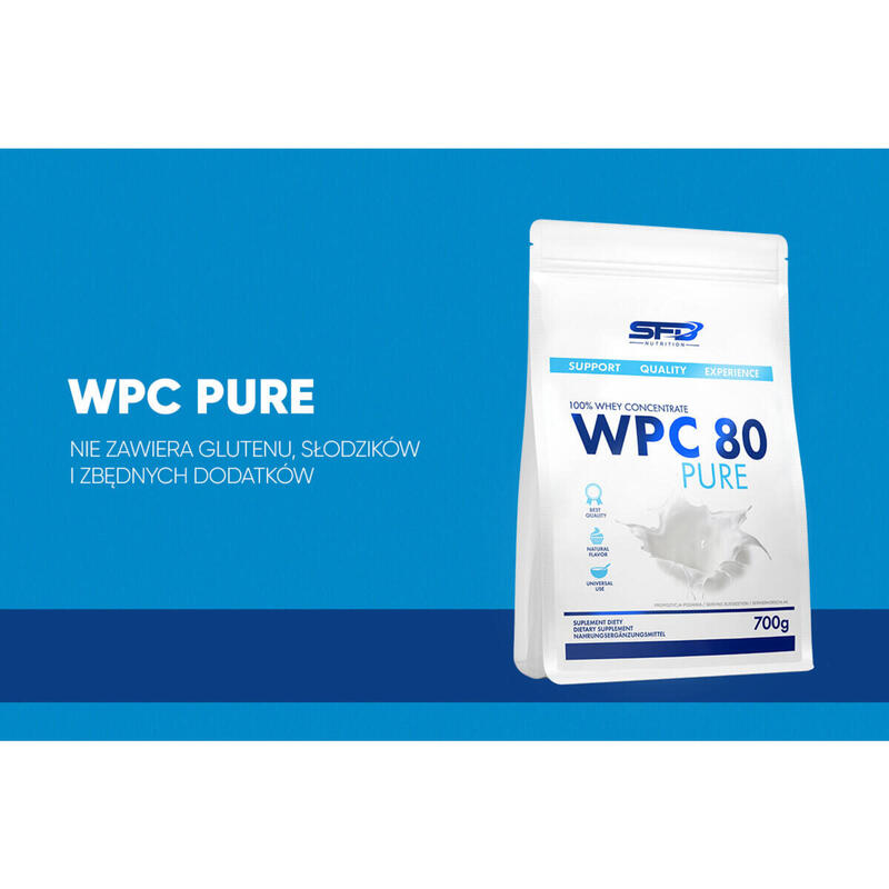 Odżywka białkowa WPC 80 PURE PROTEIN 700g