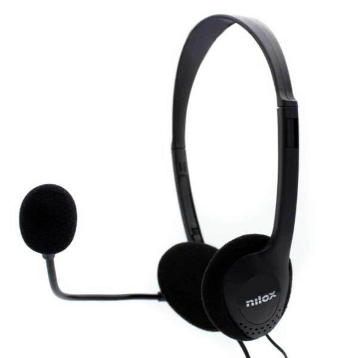 Auriculares com microfone NILOX NXCM0000004 Preto 2/2