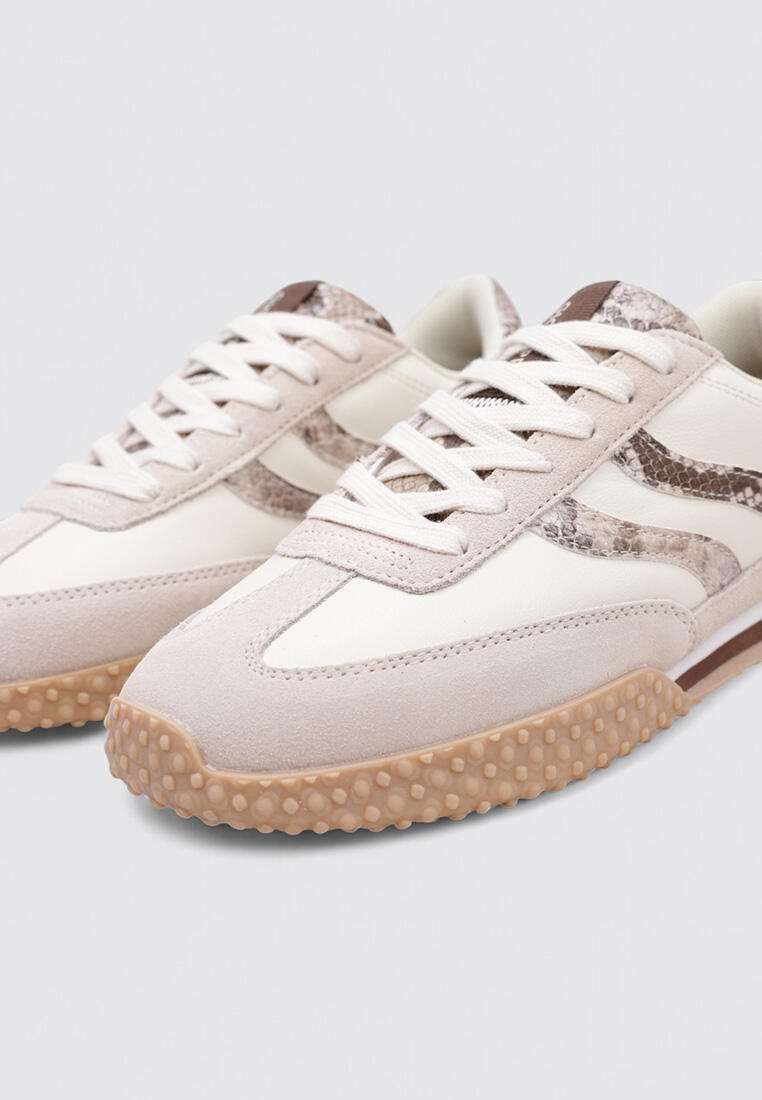 Chaussure de randonnée Baskets Femme Gioseppo GLADWIN Blan 3/4