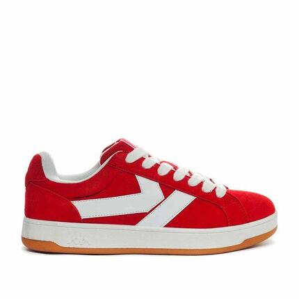 Baskets homme Marlon rouge, blanc