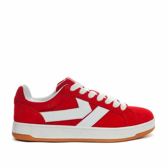 Baskets homme Marlon rouge, blanc