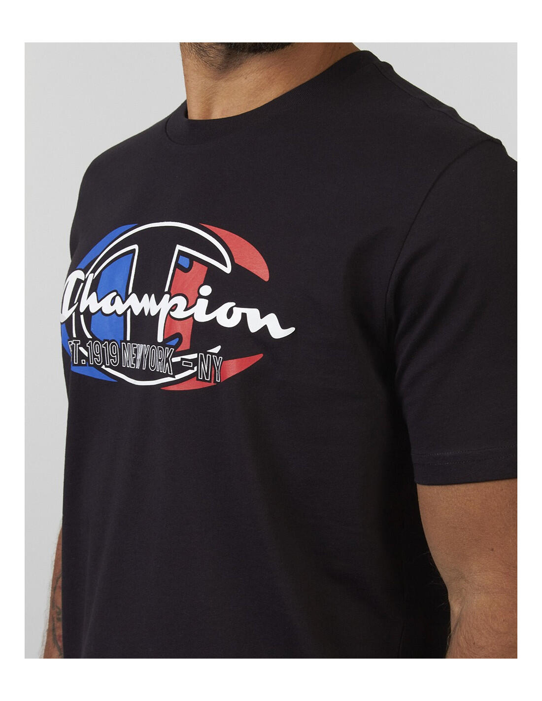 Maglia a maniche corte Champion modello 217279-KK001 per uomini 4/5