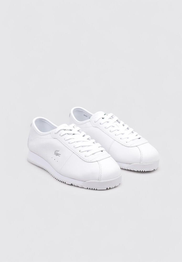 Zapatillas de marcha - Mujer - Cuero - CLUB-LOW - Blanco 2/5