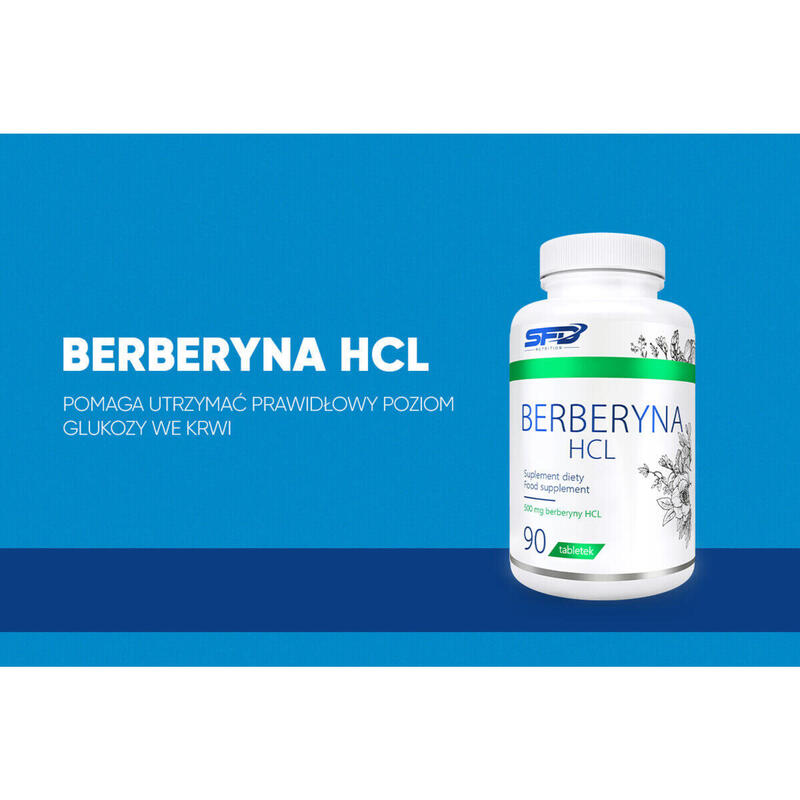 Adaptogen BERBERYNA HCL 90 tabletek