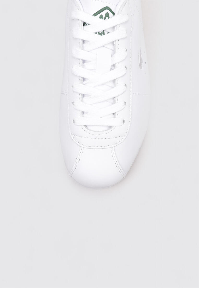 Zapatillas de marcha - Mujer - Cuero - CLUB-LOW - Blanco 5/5