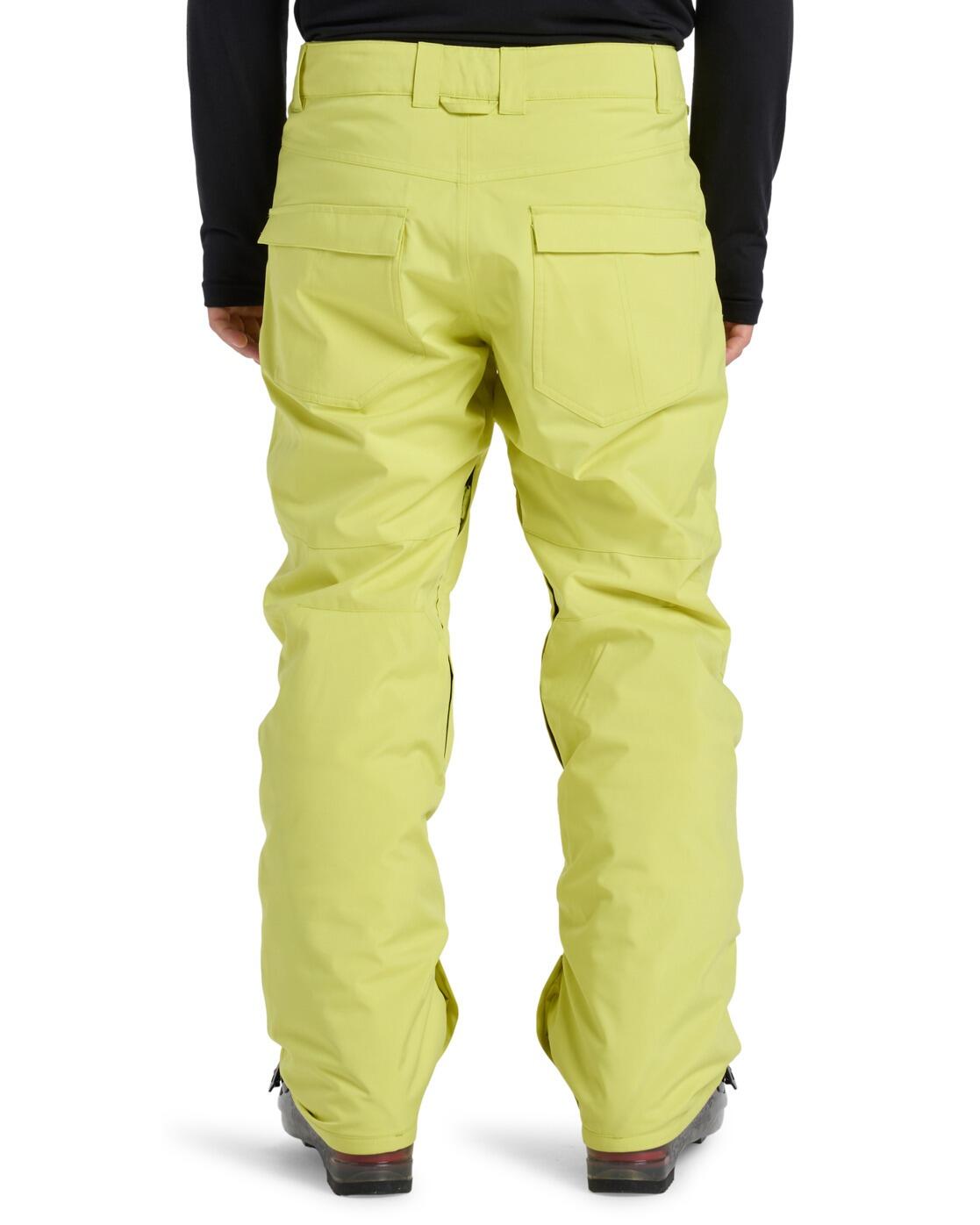 Pantalon de snow technique ESTATE Jaune Homme 2/4