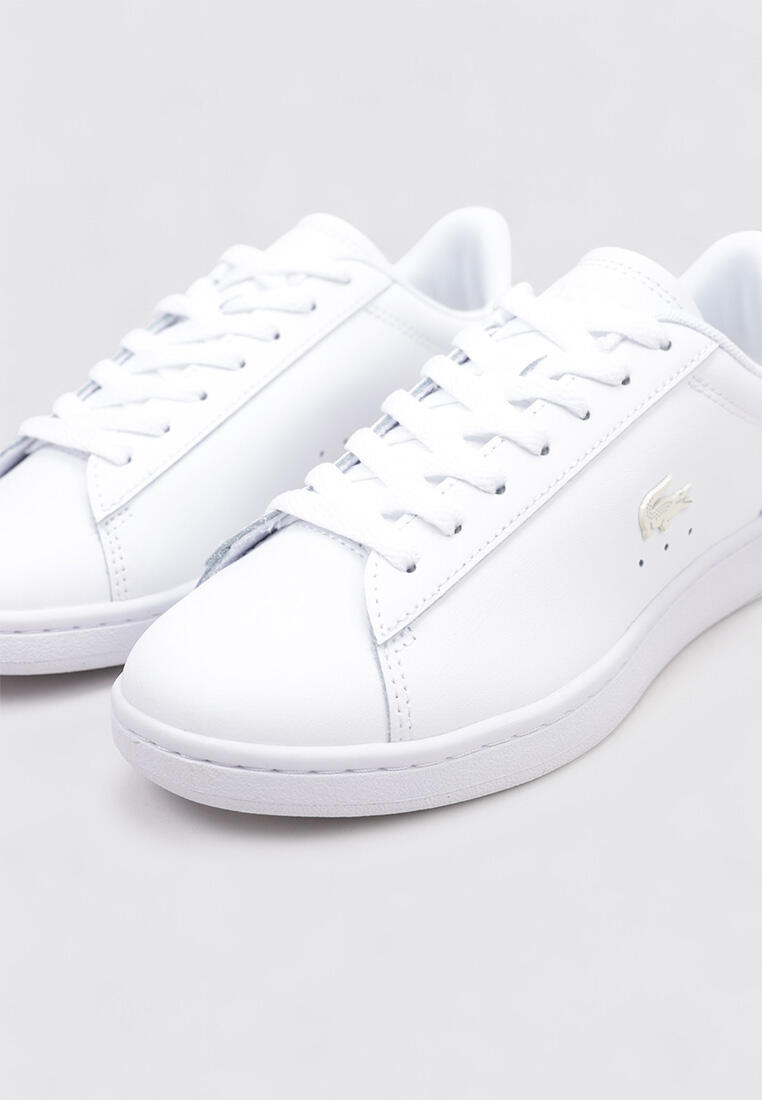 Chaussure de randonnée Baskets Femme Lacoste CARNABY SET Blan 3/4