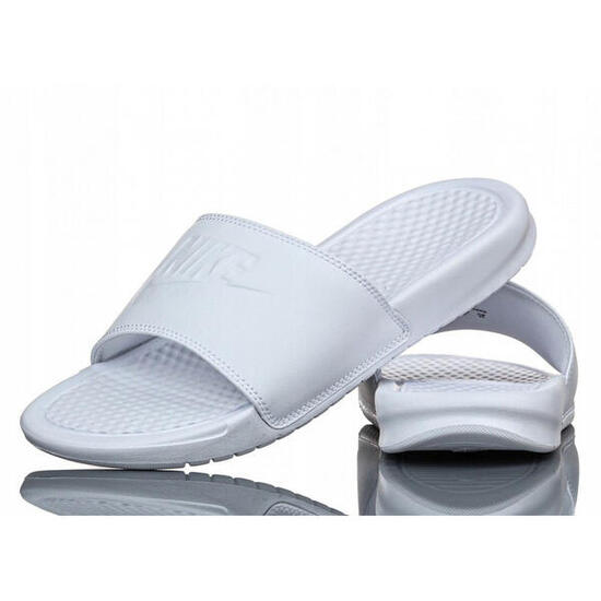 Ciabatte Donna Nike Benassi JDI Tutto Bianco