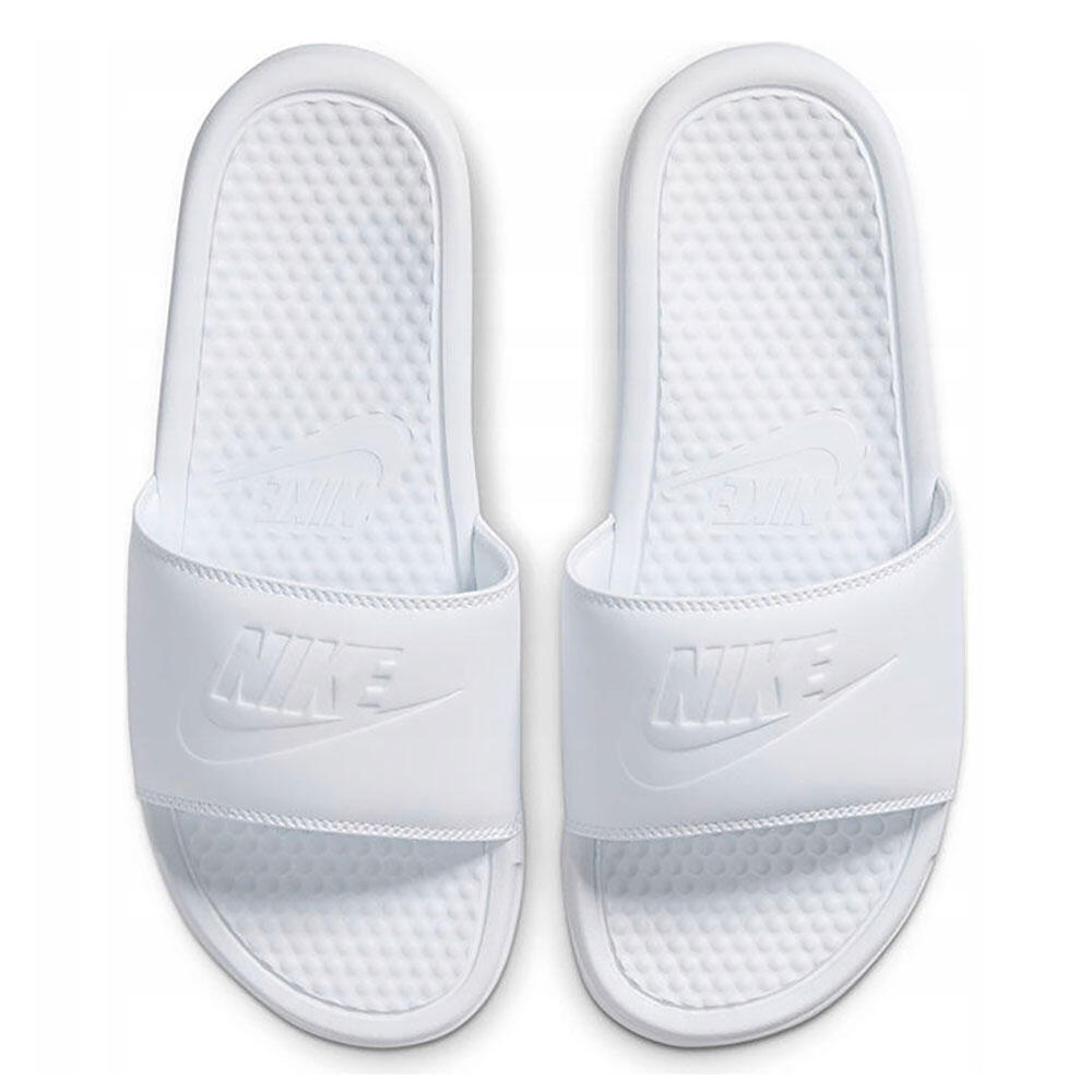Dames Nike Benassi JDI Helemaal Wit 4/7