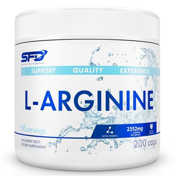 Przed treningiem L-ARGININE CAPS 200 kapsułek