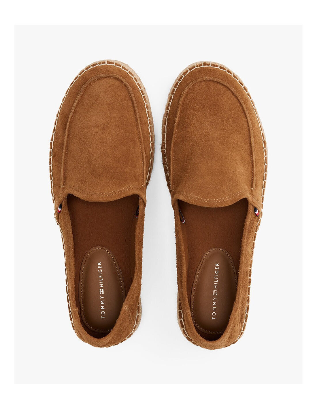 Alpargatas Tommy Hilfiger en color GVQ-Marrón 4/5