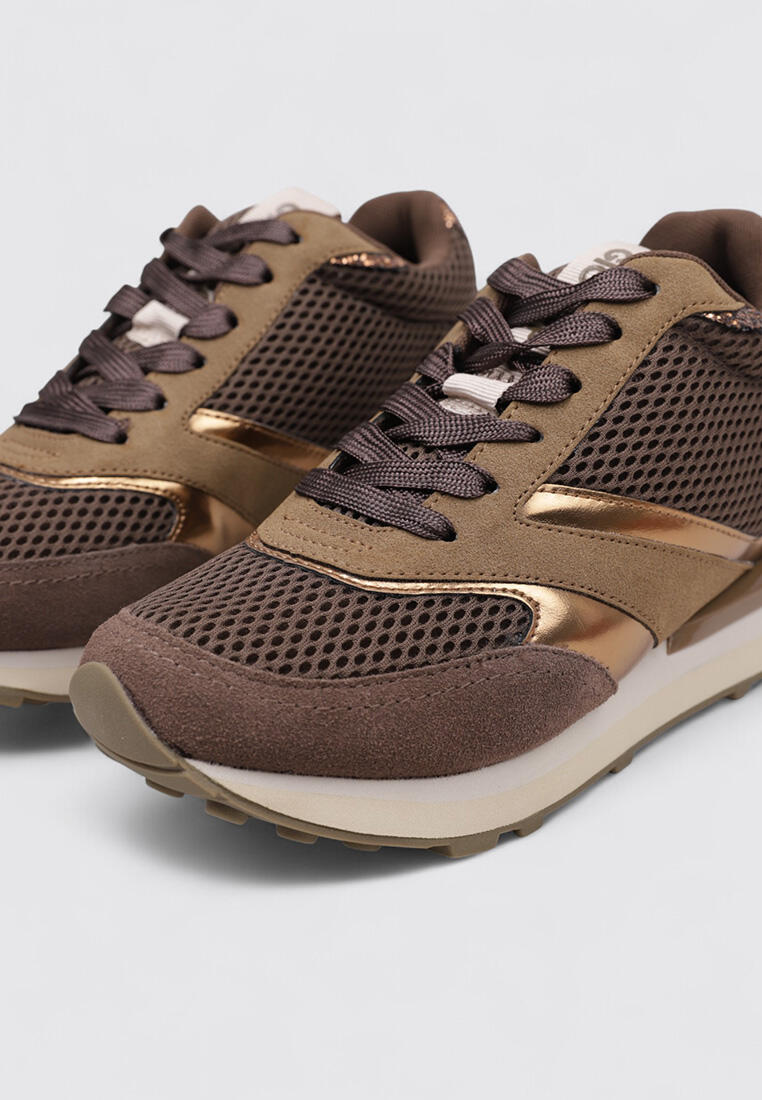 Chaussure de randonnée Baskets Femme Gioseppo KEEWATIN Taup 3/5