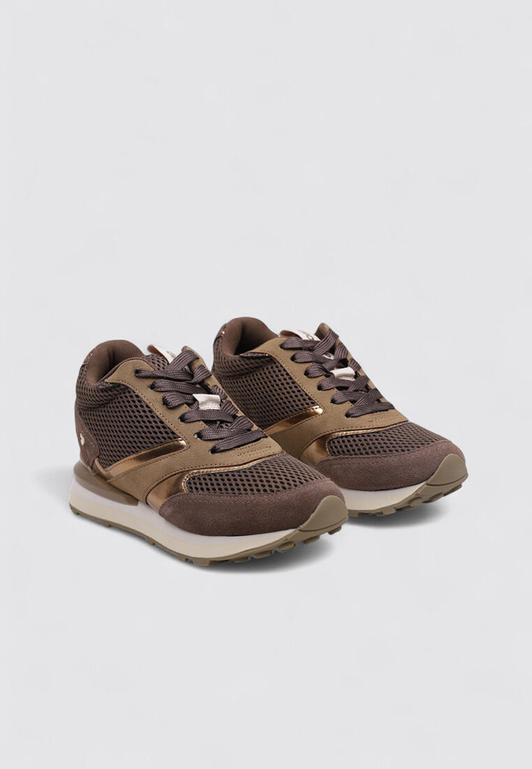 Chaussure de randonnée Baskets Femme Gioseppo KEEWATIN Taup 2/5