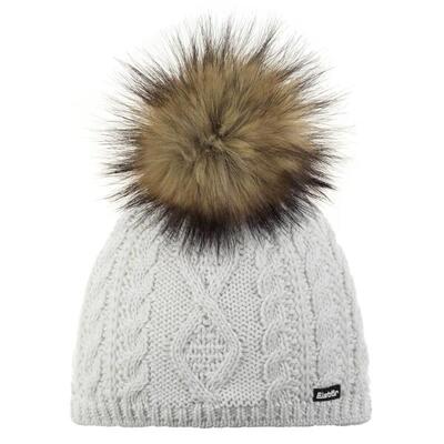 Eisbär Nelia Lux Mütze für Damen mit Bommel