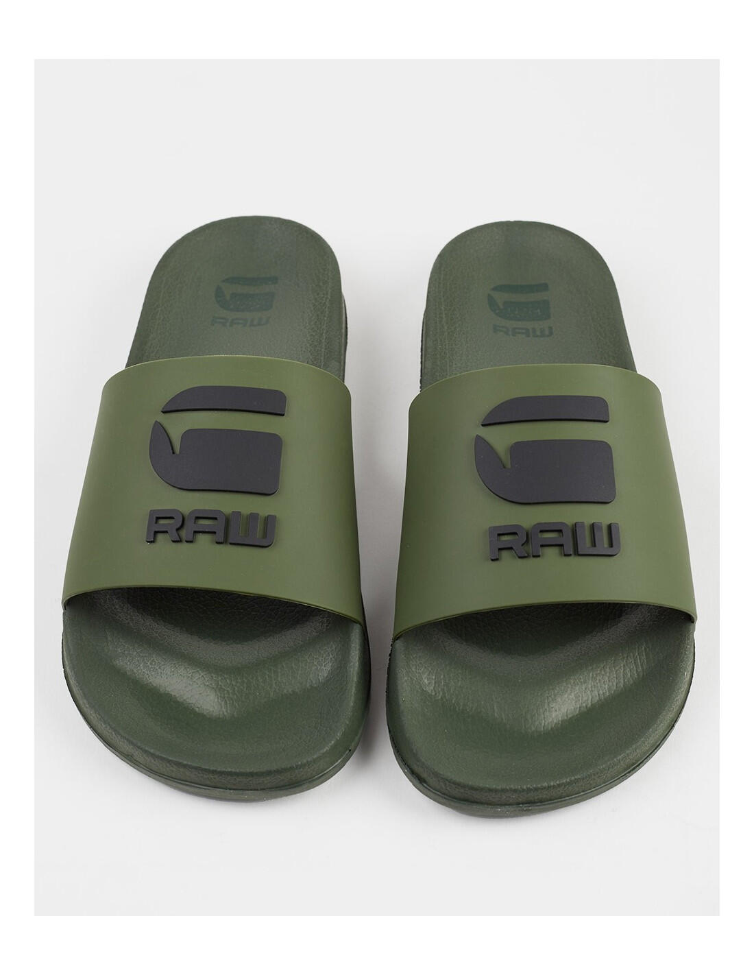 Chanclas G-Star Raw en color Negro / Verde 6/6