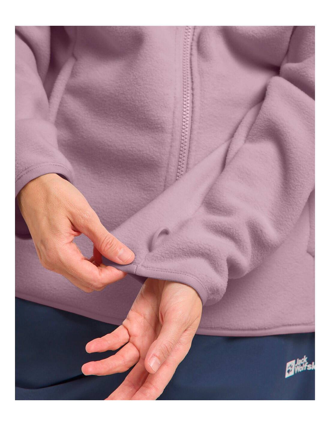 Forro polar Jack Wolfskin en color Morado-I0083 5/5