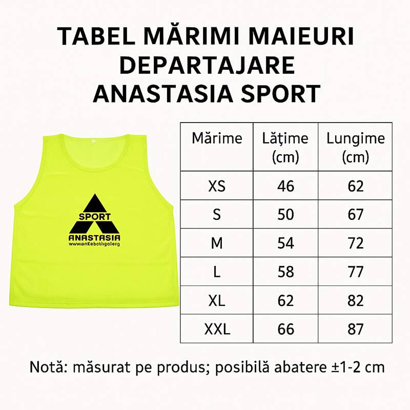 Maieu departajare Anastasia Sport, galben, marime XXL