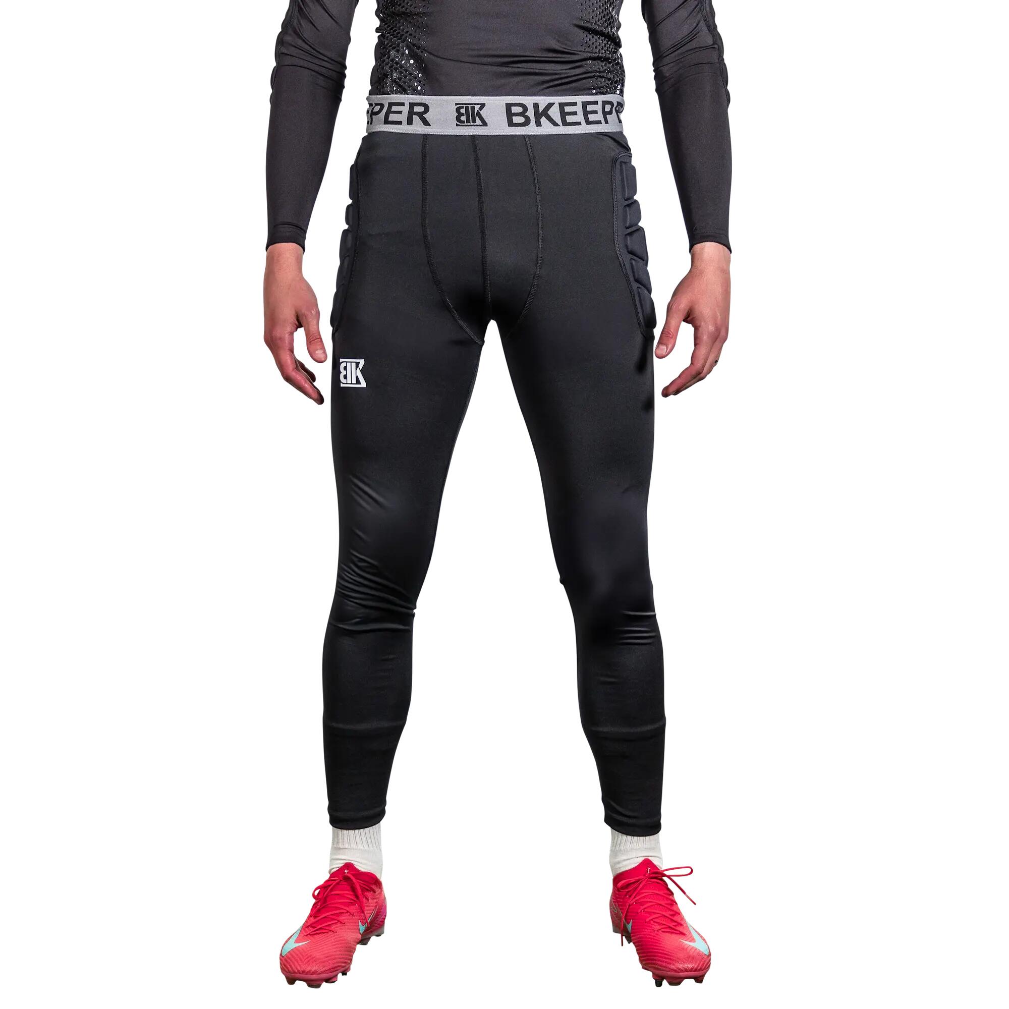 BKEEPER Meia-calça de compressão acolchoada - preta
