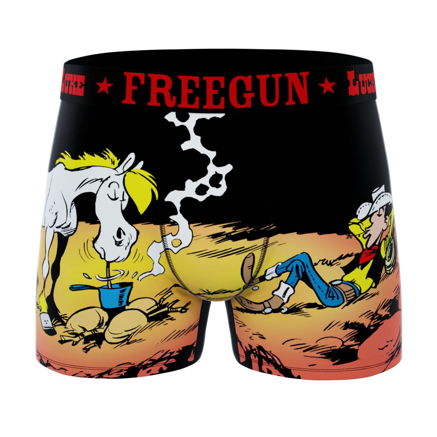 Lot de 4 boxers enfant Lucky Luke 4/5