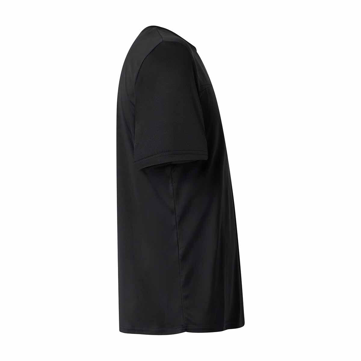 T-shirt manches courtes homme Fabio noir 2/4