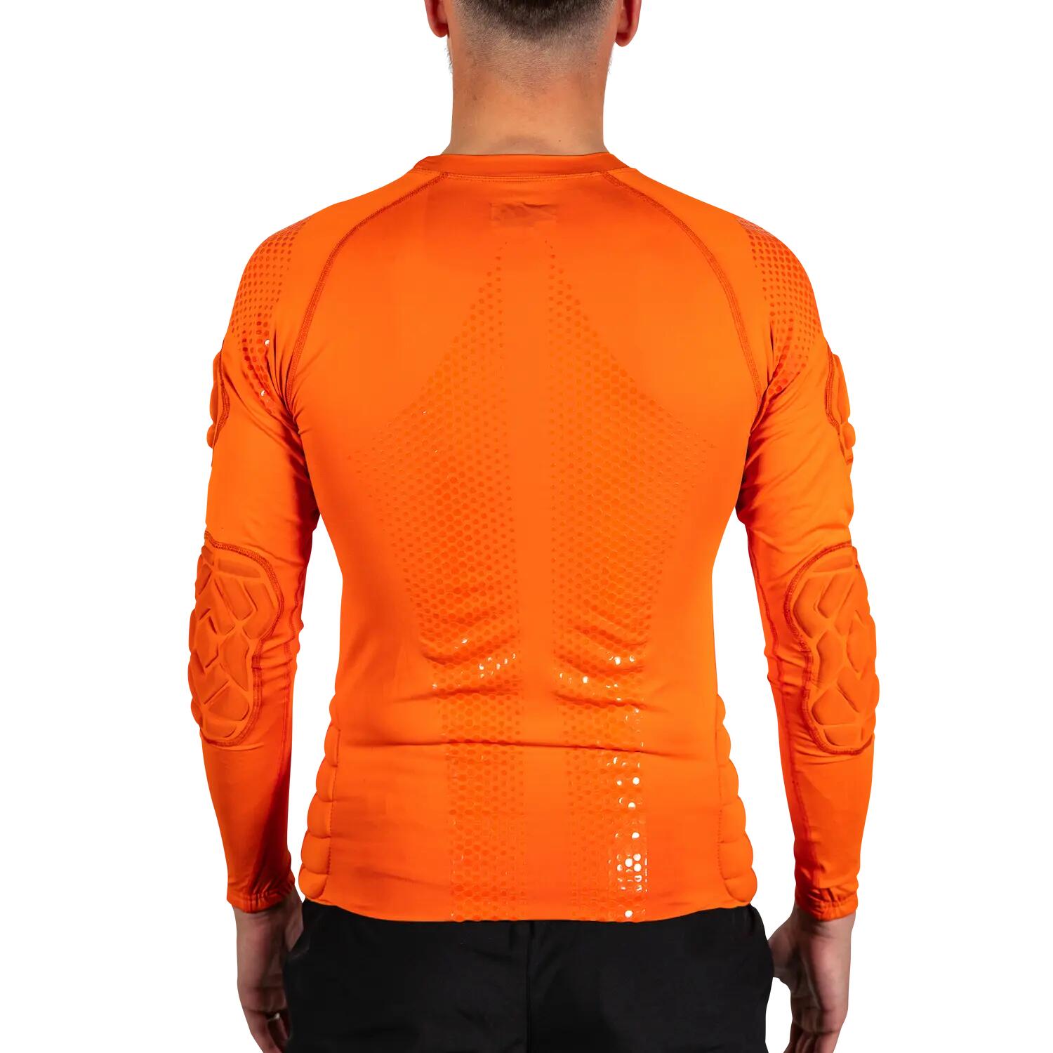 Sous-maillot de compression pour gardien manches longues Orange 2/4