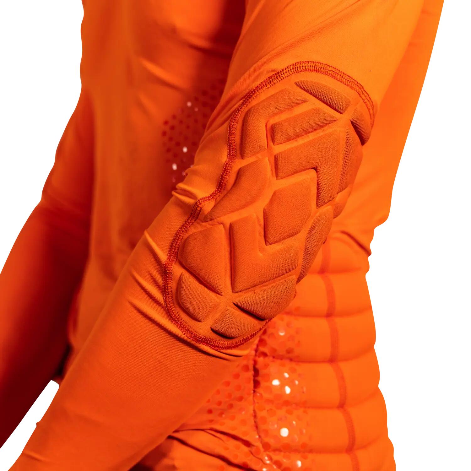 Sous-maillot de compression pour gardien manches longues Orange 4/4