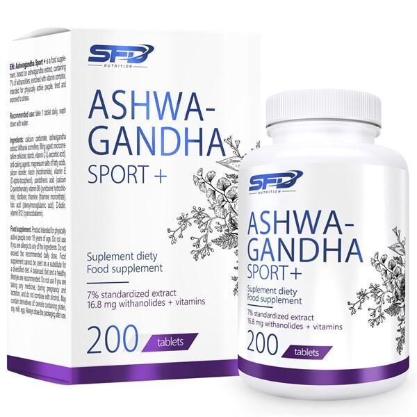 Adaptogen ASHWAGANDHA SPORT + 200 tabletek
