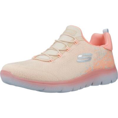 Sneakers skechers model summits morning glow kleur oranje