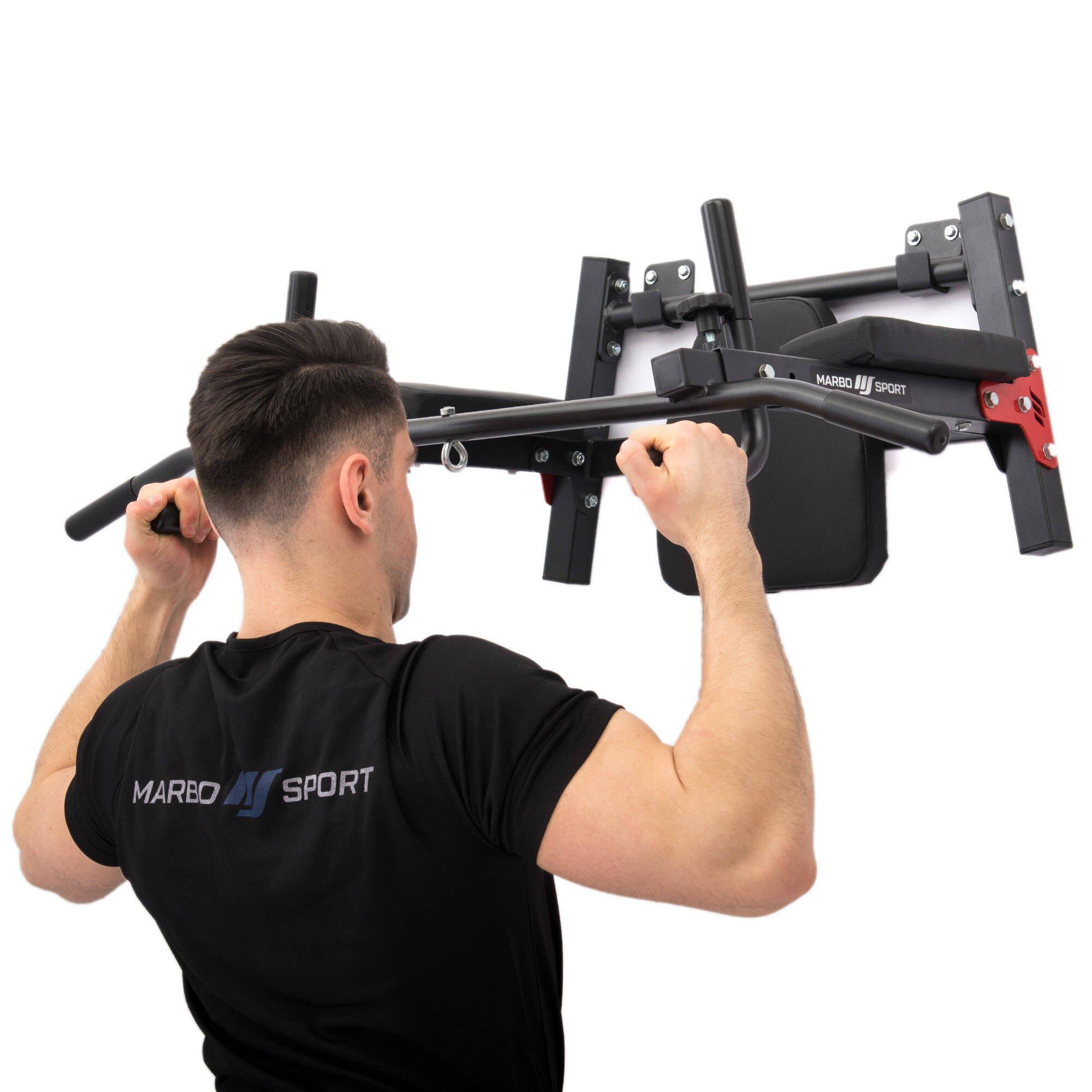 Die multifunktionale Klimmzugstange für die Wandmontage (2in1) 4/7