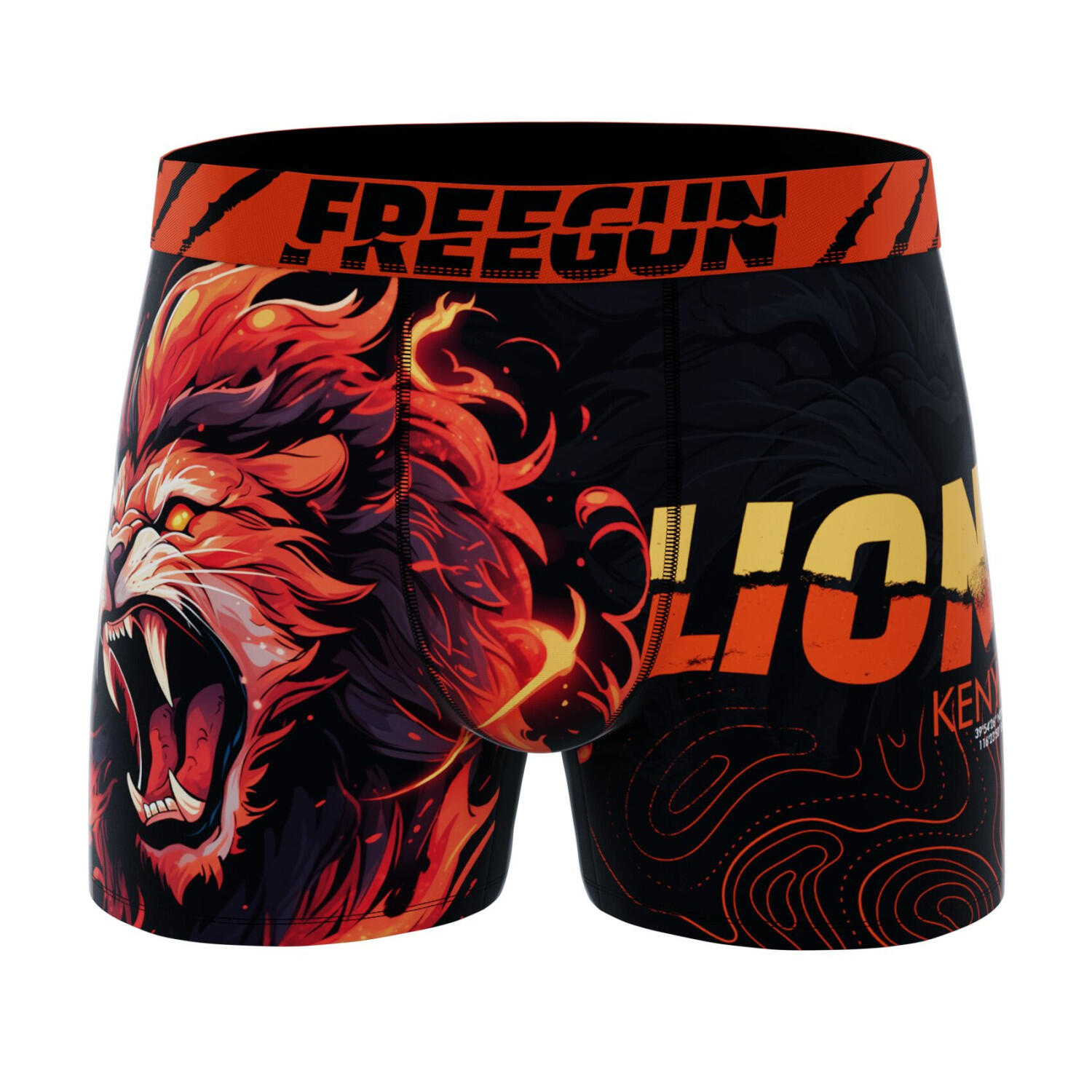 Lot de 4 boxers homme Wild Animals 4/5
