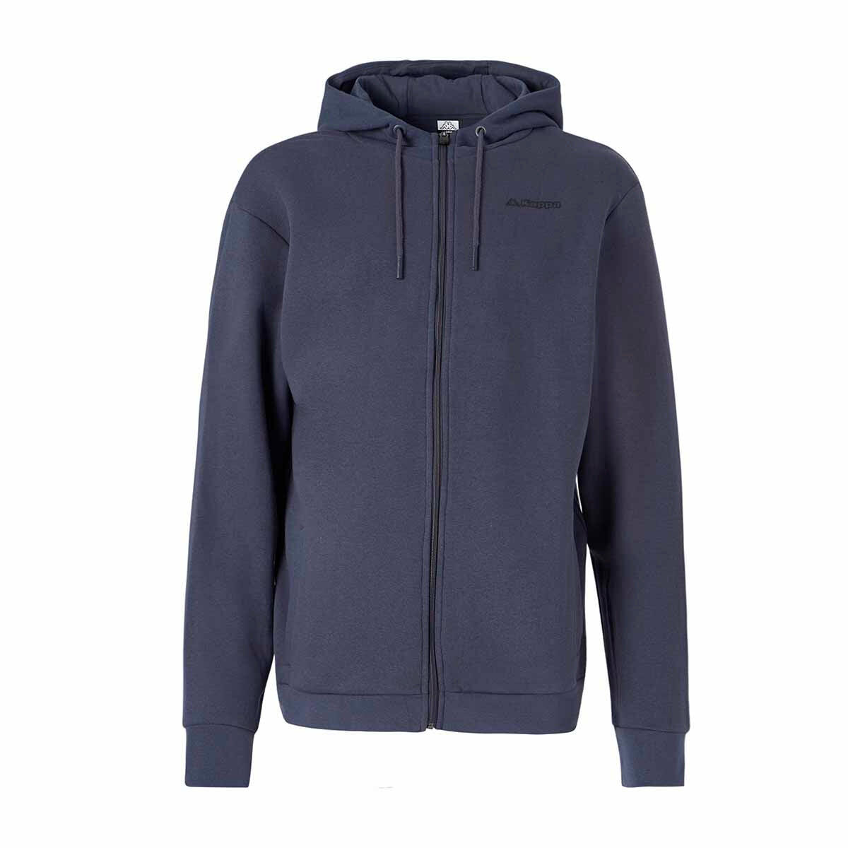 Veste à capuche manches longues homme Feffox gris 1/4