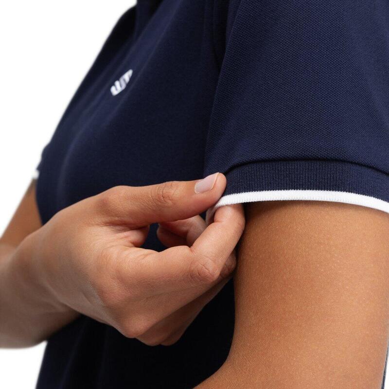 Dámská ová piké polokošile Valderrama Navy