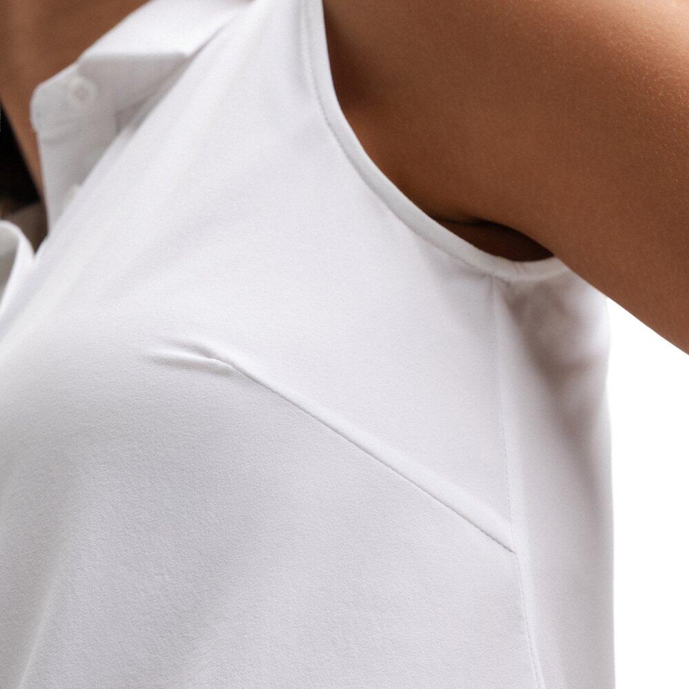 Polo da golf da donna alte performance Llorea White Bianco 4/8