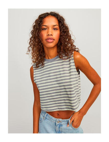 JJXX Alvira SL Slim Crop - T-shirt