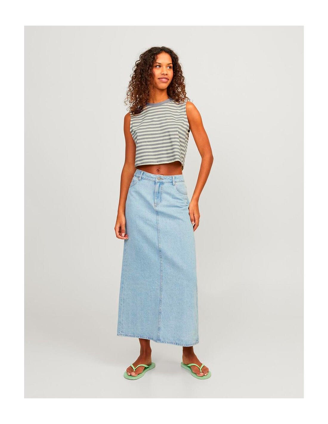 JJXX Alvira SL Slim Crop - Camiseta 3/5