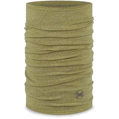 Sciarpa Buff in lana merino di peso medio blu melange