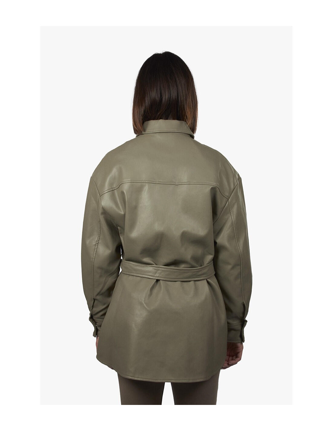 JJXX Luna - Chaqueta de cuero sintético 3/5