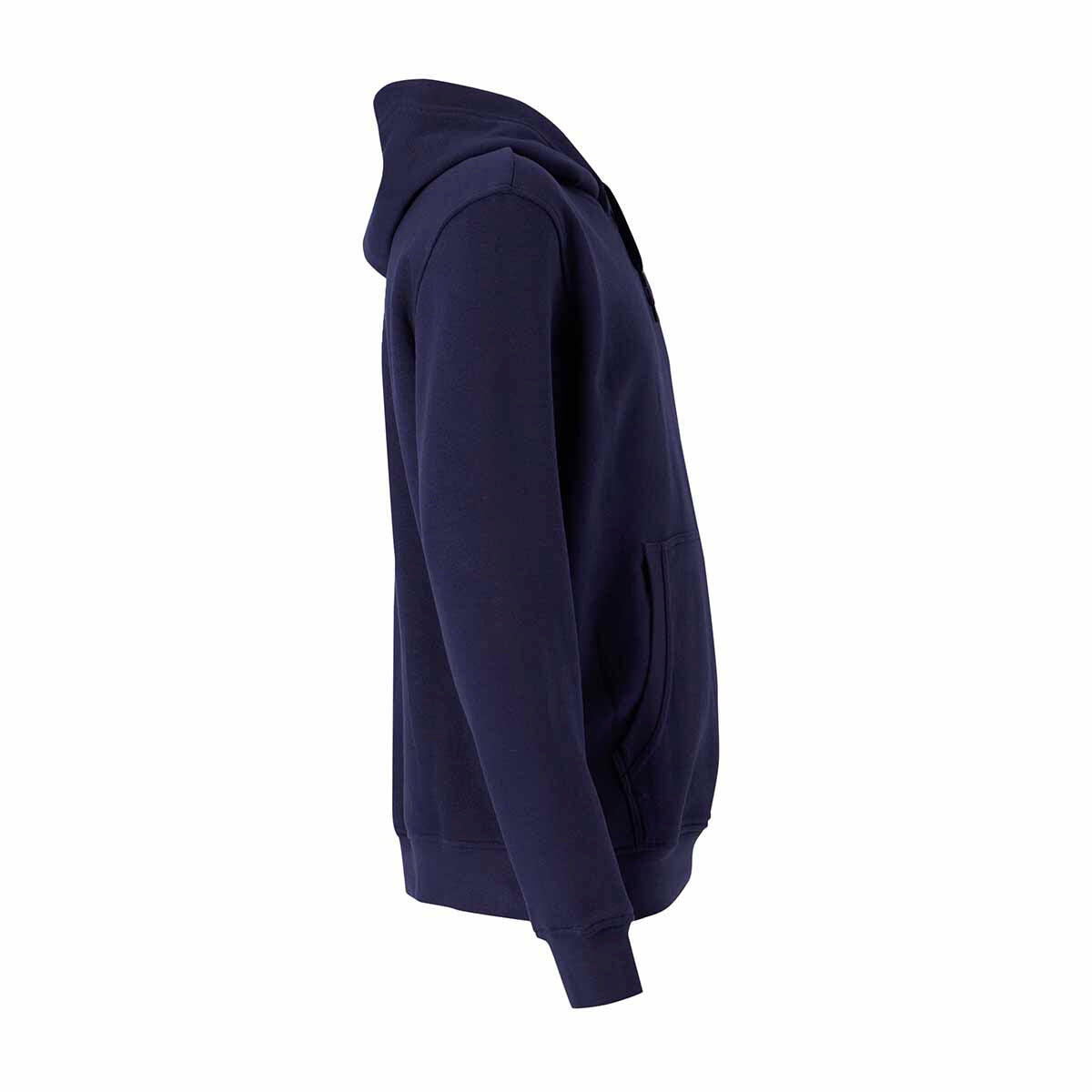 Hoodie manches longues homme Logo Zamy bleu marine, bleu 2/4
