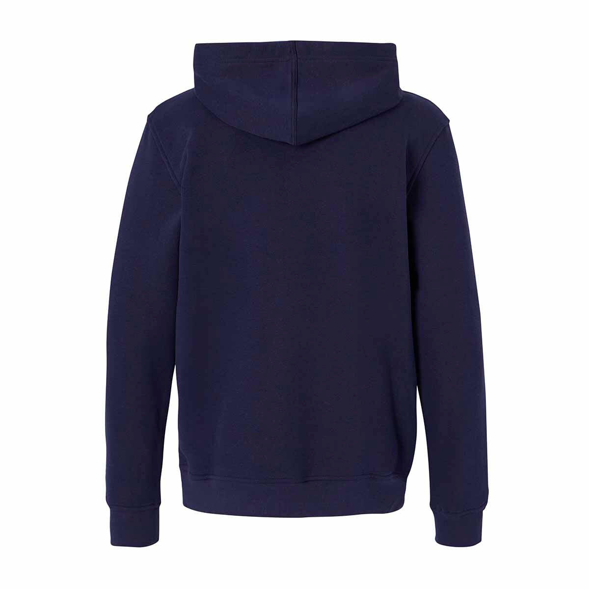Hoodie manches longues homme Logo Zamy bleu marine, bleu 4/4