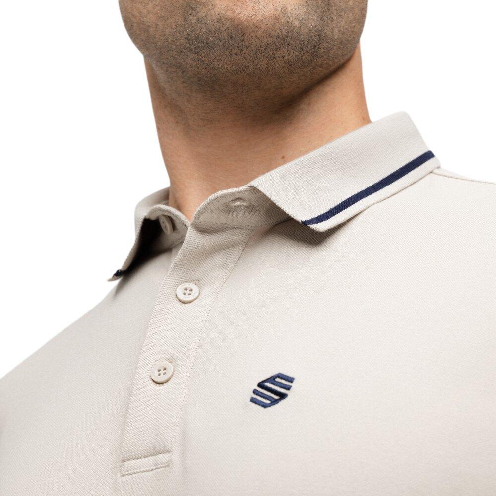 Herren Golf piqué-poloshirt Pinehurst Sand Beige 4/8