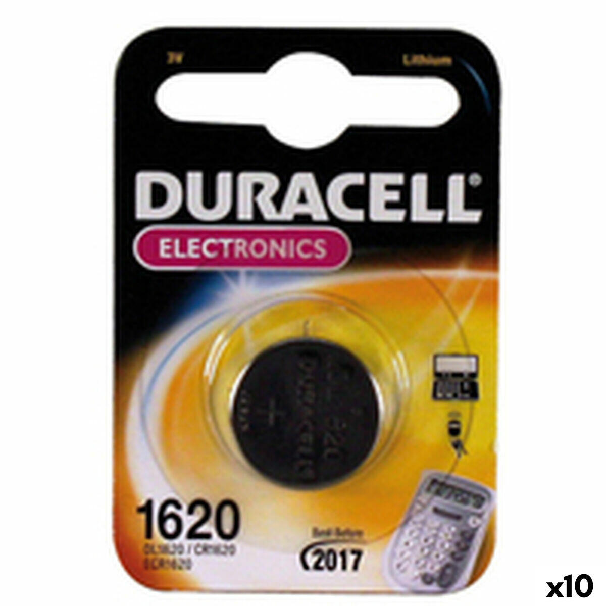 Batteria a Bottone a Litio DURACELL 1 5/5