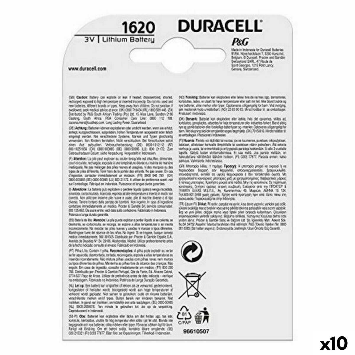 Batteria a Bottone a Litio DURACELL 1 4/5