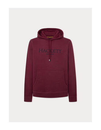 Sudadera Hackett en color Burdeos-274