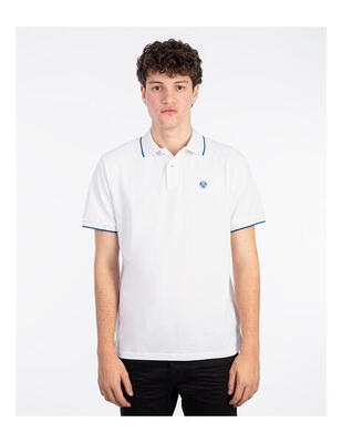 Polo North Sails en color 0101-Blanco