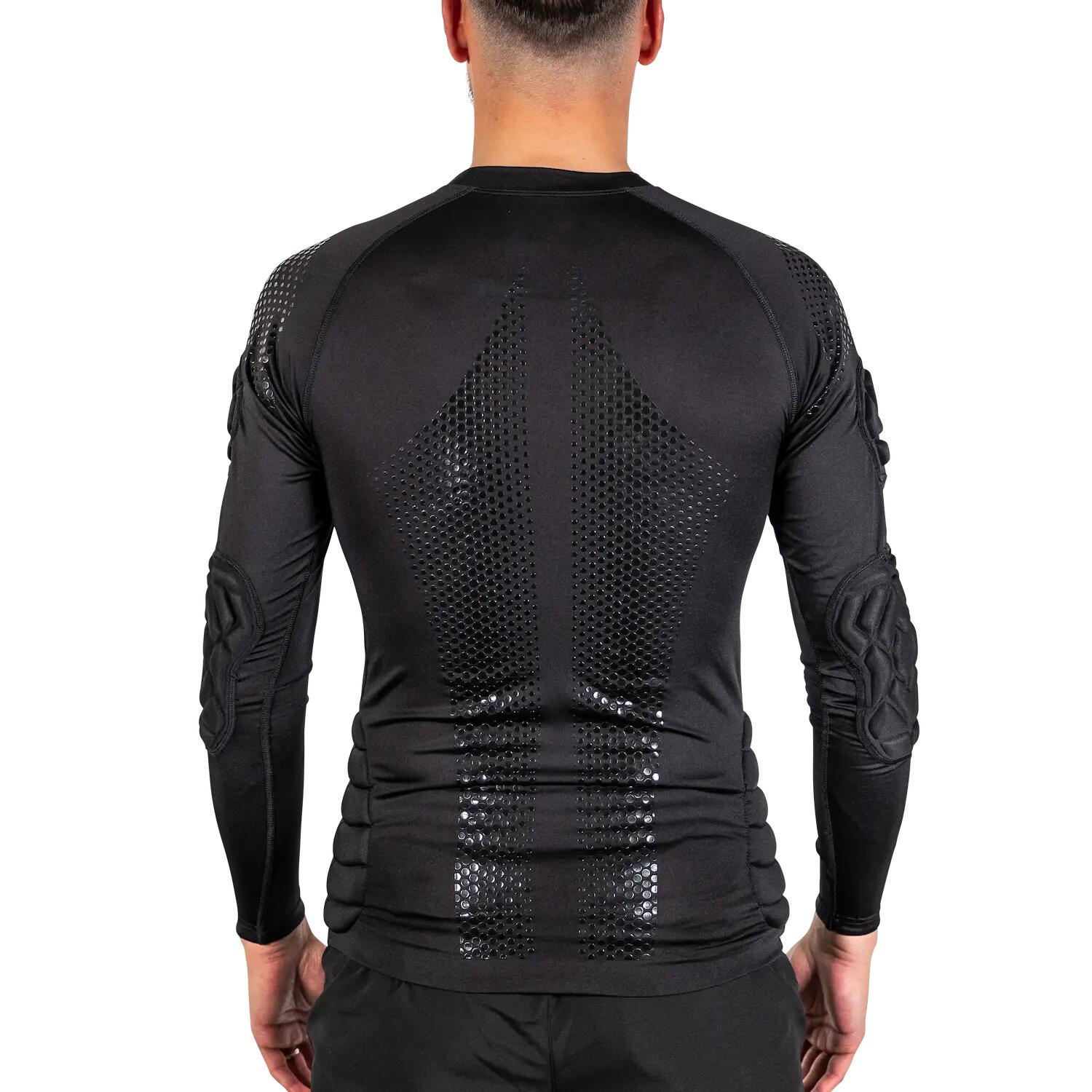 Sous-maillot de compression pour gardien manches longues Noir 2/4