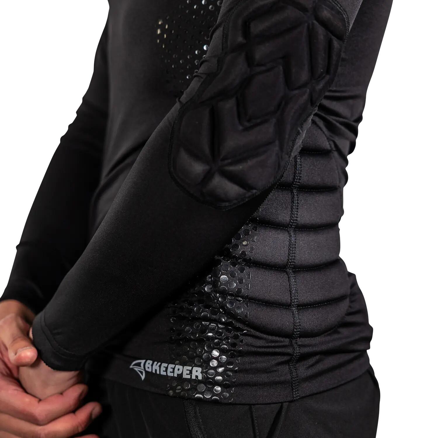 Sous-maillot de compression pour gardien manches longues Noir 4/4