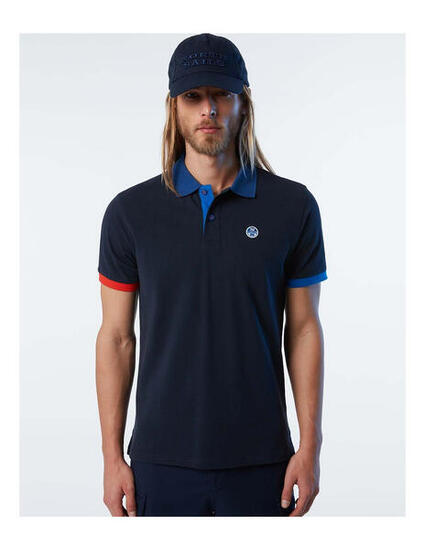 Polo North Sails en color 0802-Azul Marino